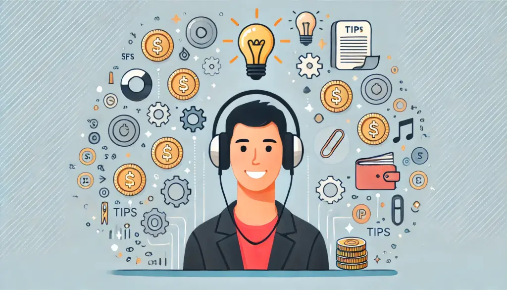 Audibleを上手に活用して賢く楽しむユーザーのイメージ